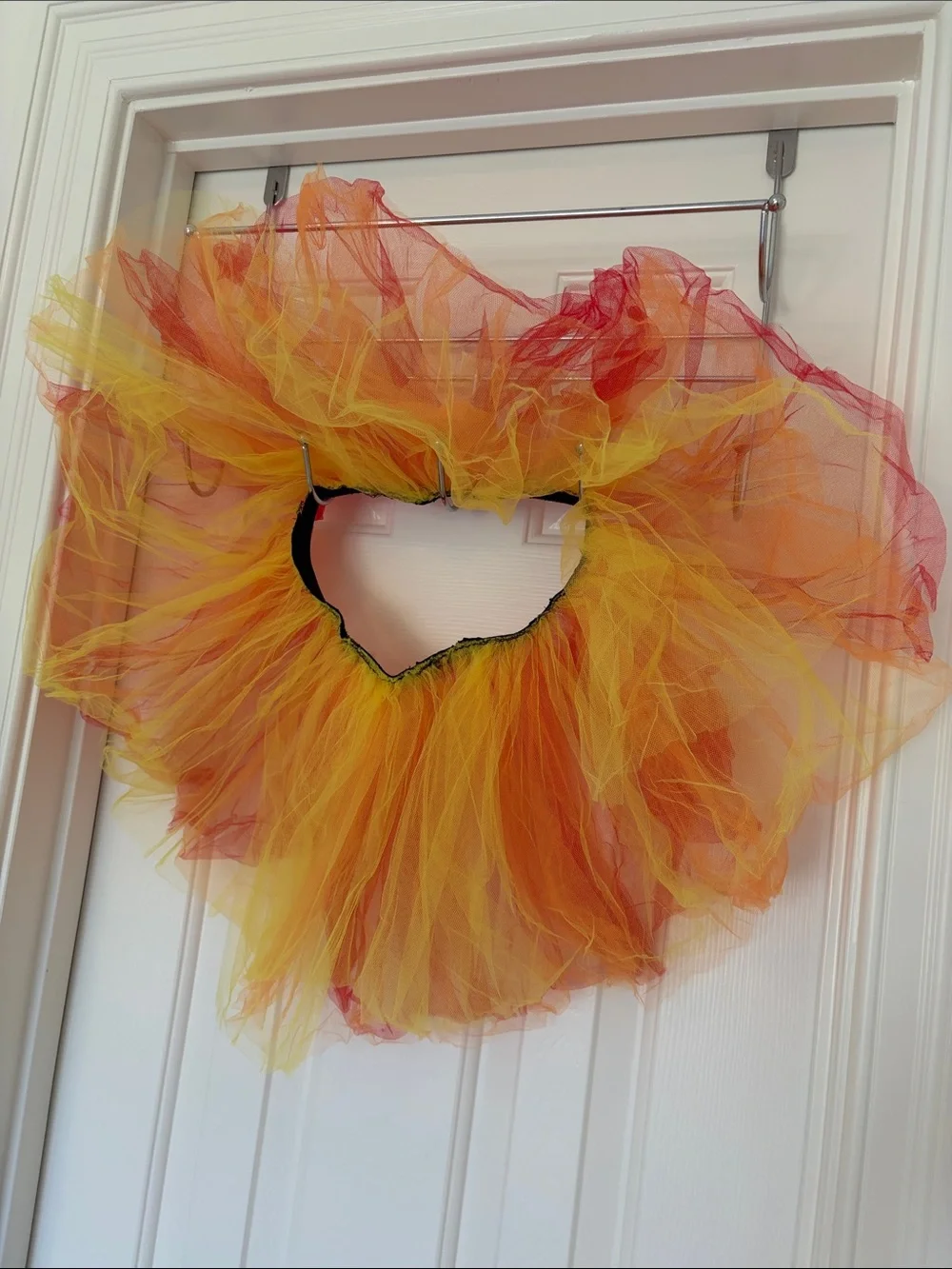 Small adult, Flame color Tutu Costume Skirt - Yellow & Orange